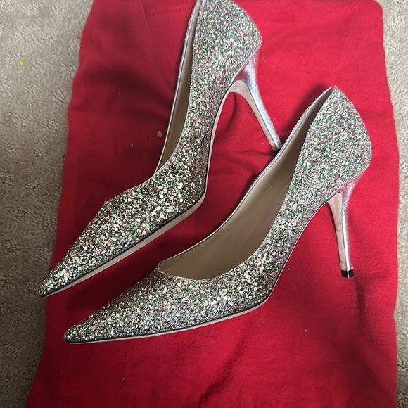 Sparkly jimmy choo shoes - Picture 3 of 3